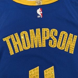 Nike Golden State Warriors Men’s Jersey Size Medium.Over 500 Australian Crystals